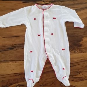 Kissy kissy crab lobster onesie 3-6m